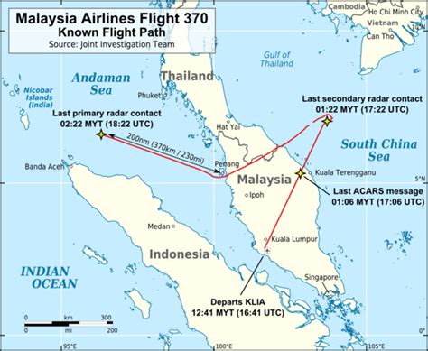 malaysia airlines flight 370 wiki